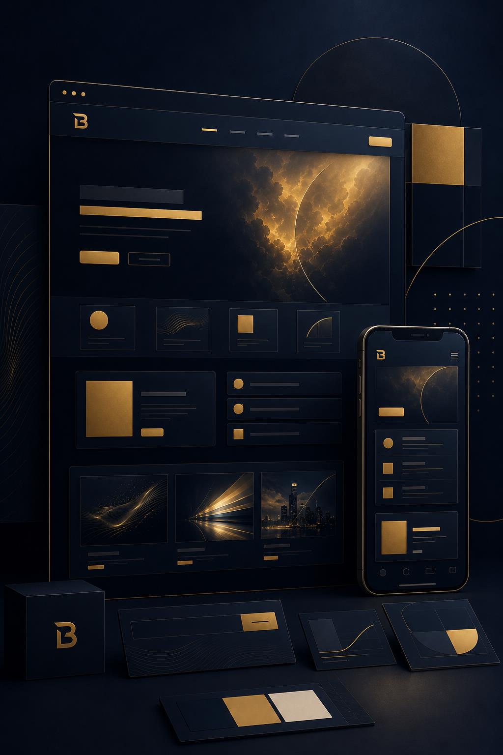 Website and landing page concept